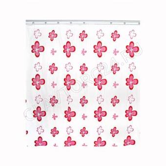 Шторка для ванной, винил, 180x180см, 3 дизайна , в мягкой упаковке