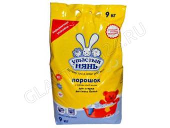 Ушастый Нянь 9000гр.детский стиральный порошок