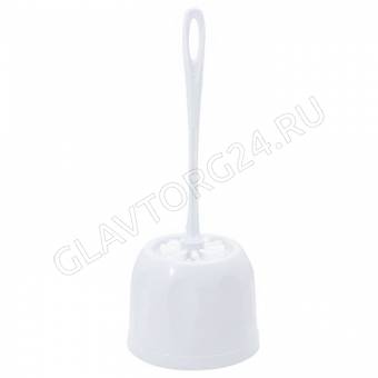 Ерш с подставкой Rock'n'Roll белый