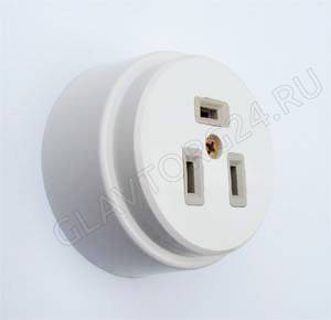 Розетка для эл.печи РА32-255 з/к, 32А/250В(АБС пластик)