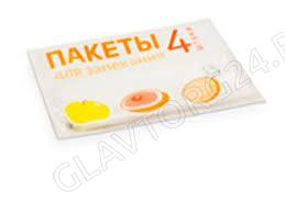 Пакет д/запекания GRIFON универсальный,30*40 см, с клипсами, 4 шт. в упаковке