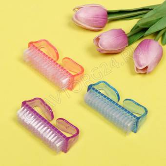 Щеточка для маникюра "Твой уход", цвет микс