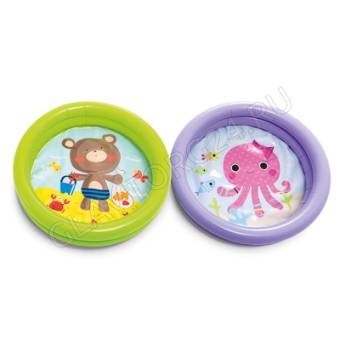 INTEX Бассейн надувной 15л 61*15см от 1 до 3 лет 59409