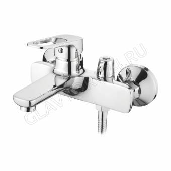 Смеситель для ванны с монолитным изливом. цинк. хром VADOOM V832801