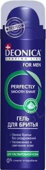 DEONICA FOR MEN гель д/бритья 200мл Для чувствит.кожи