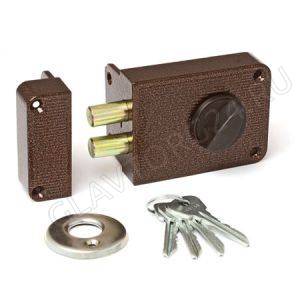 ЗАМОК НАКЛАДНОЙ ЗН 1-3 (медь)(16)