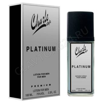 Лосьон для мужчин "Charle style Platinum" 100мл