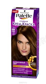 Палетте кр.-краска д/волос G4/10шт какао/10