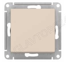 Механизм выключателя 1-кл. СП AtlasDesign 10А IP20 (сх. 1) 10AX беж. SchE ATN000211