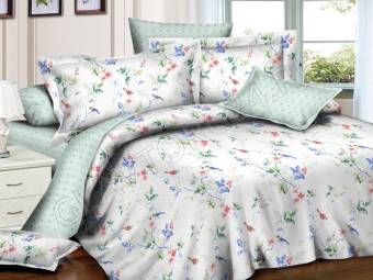 КПБ 2сп Satin collection Микросатин ЛЭЙН Под175*215+Пр180*215+2Нав(70*70)