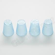 Набор насадок 4 шт для кондитерского мешка пластик.2.5/3.7x4.4Hcm BE-0382/4 (72)
