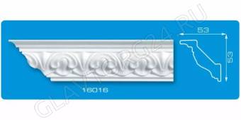 Плинтус стиропор 16016/35 1,3м