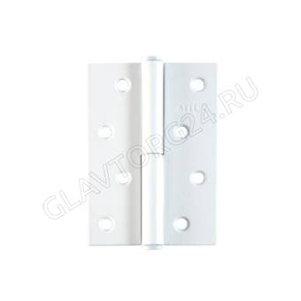 Петля дверная 2 шт АЛЛЮР 2543 L1-LH-WW белая Л 100х70 (50,10)