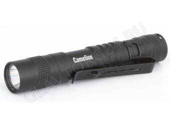 Фонарик Camelion LED51516 (черн, LED XPE, 3 реж 1XLR03 в комплекте, алюм.,блистер)