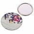 картинка Зеркальце подарочное металл, d7,5см "Ассорти", 6 дизайнов от компании ГлавТорг Красноярск