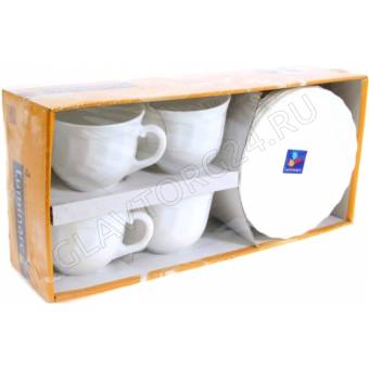 Чайный набор 280мл ТРИАНОН 8пред. арт. 67530