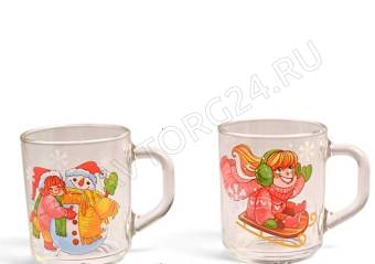 Кружка 200мл Green Tea Зимние забавы/20 арт. 07с1335