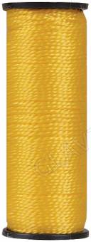 Шнур разметочный капроновый 1,5мм х 50м желтый/04712