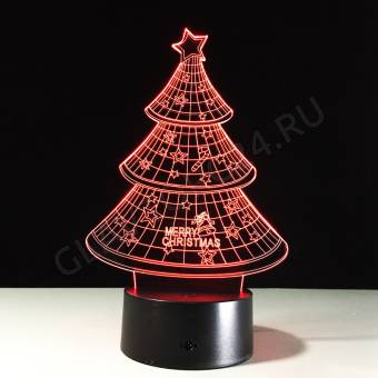 Ночник Camelion NL-406 (Led наст. свет-к, 3Вт, RGB, USB)