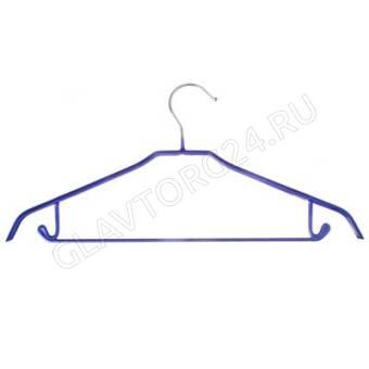 Вешалка 45см металл с ПВХ покрытием цвет МИКС TCH-202 VETTA арт. 456-036