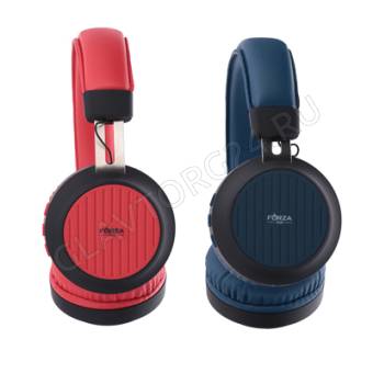 Наушники беспроводные накладные полноразмерные Forza 410-043 с микрофоном, Bluetooth 