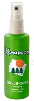 Комарофф лосьон-спрей 100мл Химик/27