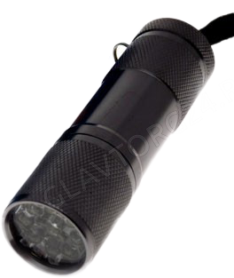 Фонарик Ultra Flash LED9 (9 светод) черный