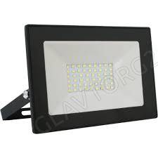 Прожектор светодиод. Ultraflash LFL-3002 C02 черный (LED SMD прожектор, 30 Вт, 230В, 6500K)