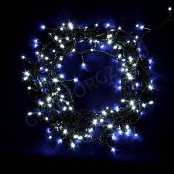 СНОУ БУМ Гирлянда электр.Вьюн 10м,200LED,белая,8 реж,ПВХ провод,220В