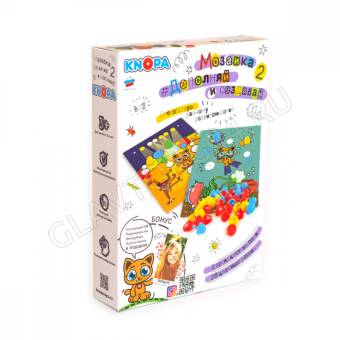 Мозаика "Дополняй и создавай 2" КНОПА 1/9