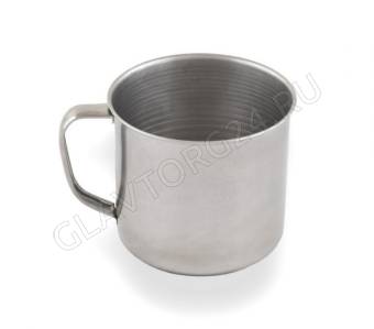 Кружка 500мл 10см нерж. арт. AST-002-КР-10