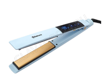 Щипцы для выпрямления волос SAKURA SA-4524BL 50Вт 120мм голубой 