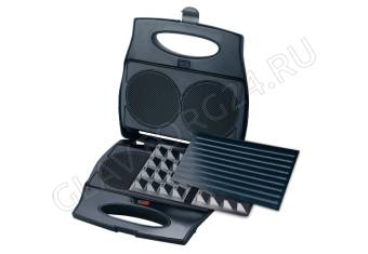 Вафельница CENTEK CT-1450 800Вт 3 насадки 