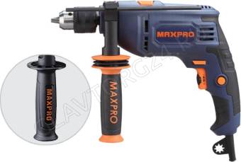 Дрель ударная MAX-PRO 710Вт/85066 РАСПРОДАЖА(нет измерителя глубины)