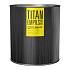 картинка Грунт-эмаль по ржавчине ОРЕОЛ TITAN чёрный RAL 9005 0.75 л от компании ГлавТорг Красноярск