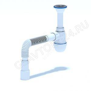 Сифон Ани 1 1/4*40 с гибкой трубой 40*50 C2010