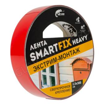 SFV2530G Всепогодная монтажная лента SmartFix HEAVY, 2,5*300см, серая/10