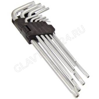 Набор ключей TORX-профиль 9пр. T10-T50 95-220мм