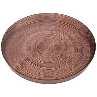 ТАРЕЛКА 21СМ ОБЕДЕННАЯ "MIRACLE" CHOCO ВЫСОКИЙ БОРТ Б/УП/6 арт. 339-028 РАСПРОДАЖА