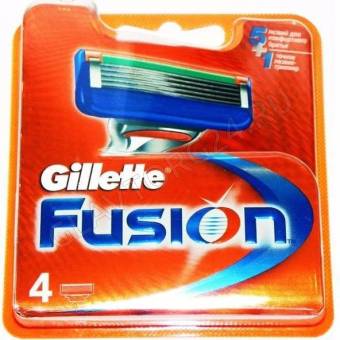 Gillette Fusion Кассеты мужские 4шт 