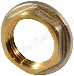 Контргайка с ребордой 1/2" г/г CTM CRBFR012