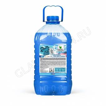Soft Gel Гель концентрат для стирки 5 л. универсальный (ПЭТ) Clean&Green CG8262/2