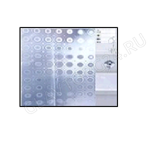 Штора для ванной 3D геометрия (диско) GW-61030/48