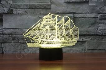 Ночник Camelion NL-404 (Led наст. свет-к, 3Вт, RGB, USB)