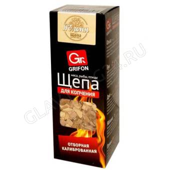 Щепа д/копчения GRIFON яблоня 1дм3 в коробке (310г)