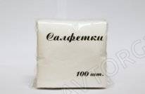 Салфетки 100 листов белые DEXLAIN/32шт 