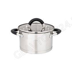 КАСТРЮЛЯ 1,6Л AGNESS СО СТЕКЛ./КР. НЕРЖ.СТАЛЬ 16*9,5СМ/6 арт. 937-300