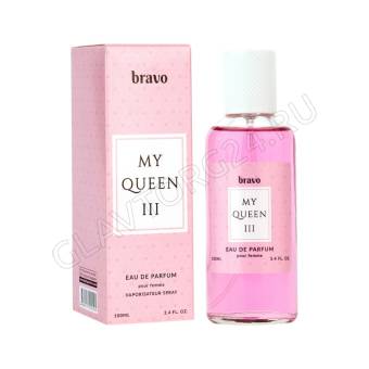 Туалетная вода женская парфюмерная Bravo My Queen 100мл не подлежит маркировке
