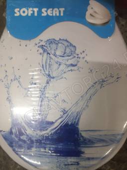 Сиденье д/унитаза мягкое с фото Амстердам/17