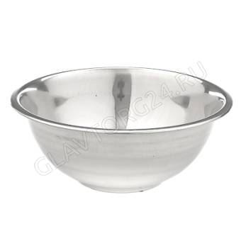 Миска 1000мл нерж. сталь глубокая 20см арт. 831-281